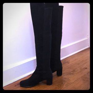 Stuart Weitzman 5050Block: OTK Suede Boots